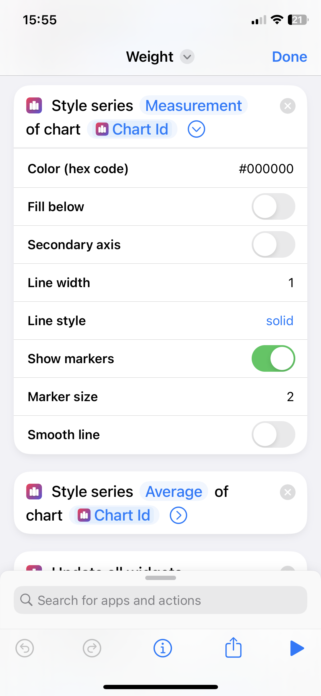 Measurement Settings